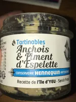 Tartinables Anchois & Piment Espelette