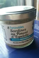 Tartinable sardines au piment
