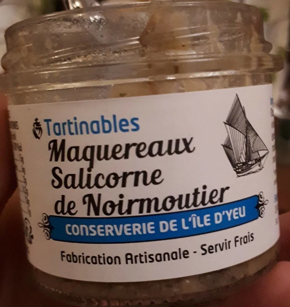 Tartinables maquereaux salicorne de Noirmoutier