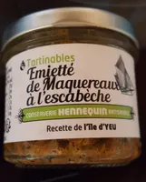 Emietté de maquereaux à l'escabèche