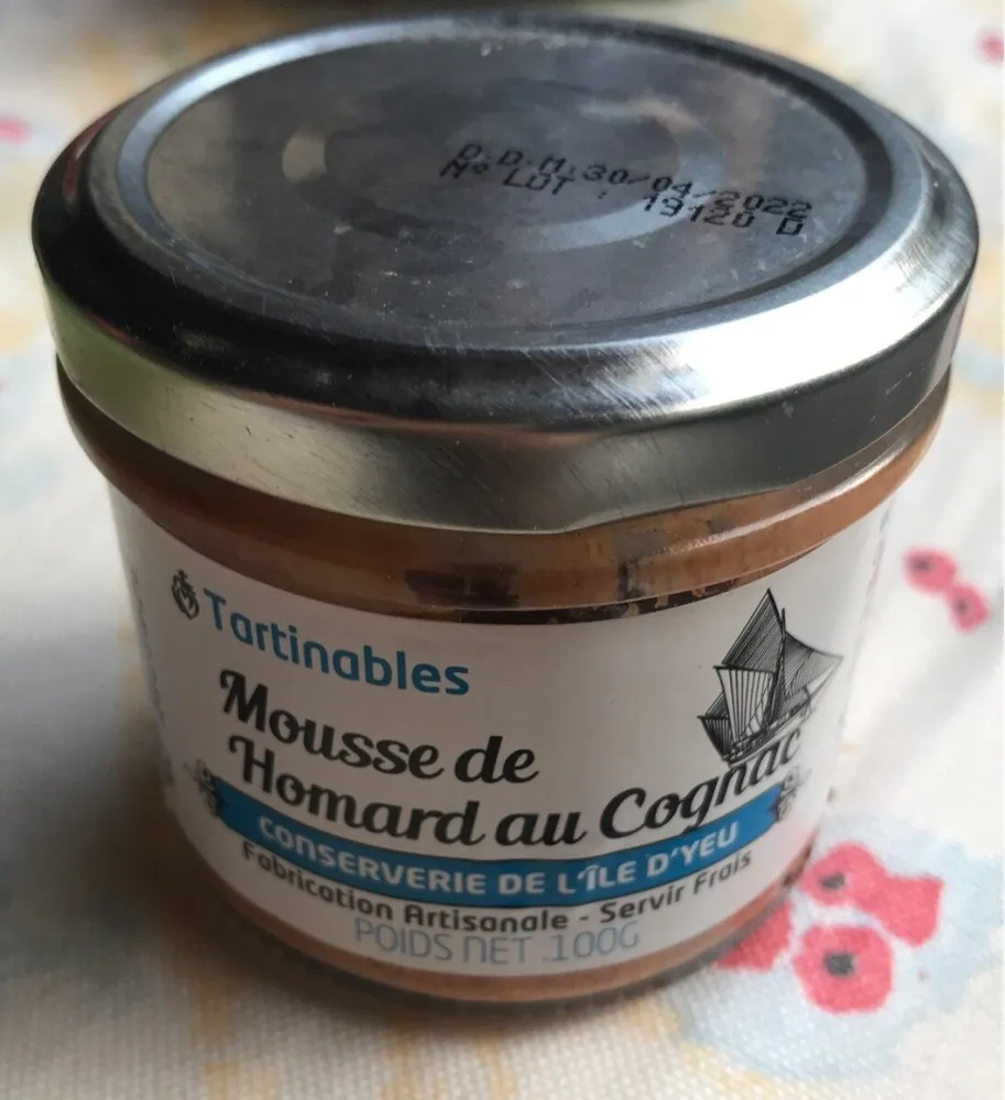 Mousse de homard au cognac