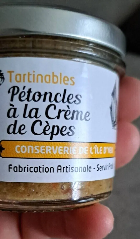 Pétoncles à la crème de cèpe