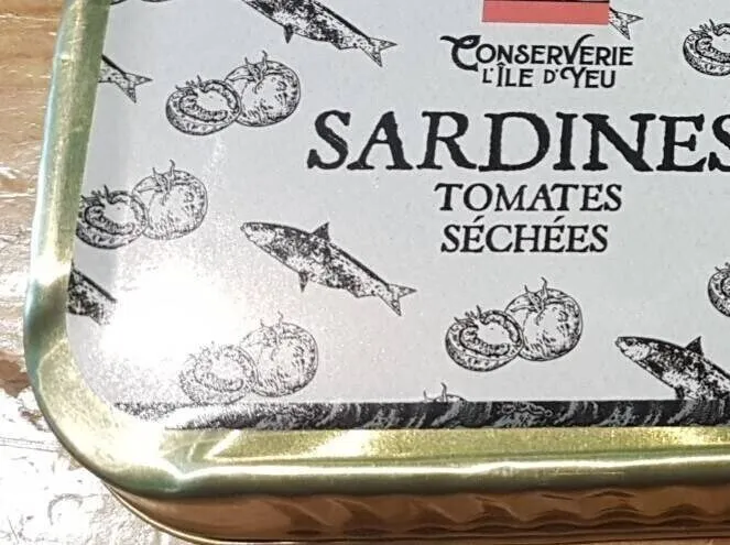 Sardines tomates séchées