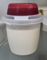 Panna Cotta et son coulis de framboises