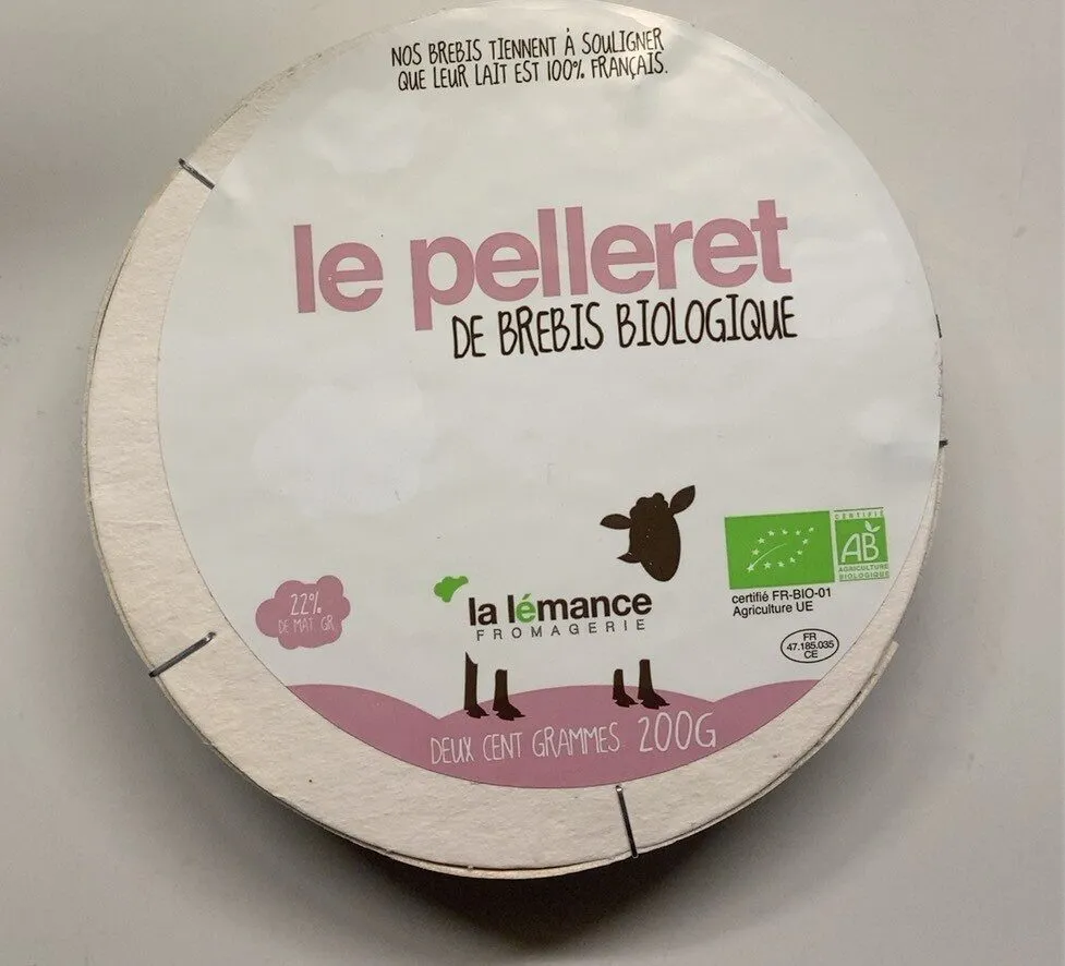 Le pelleret de brebis biologique