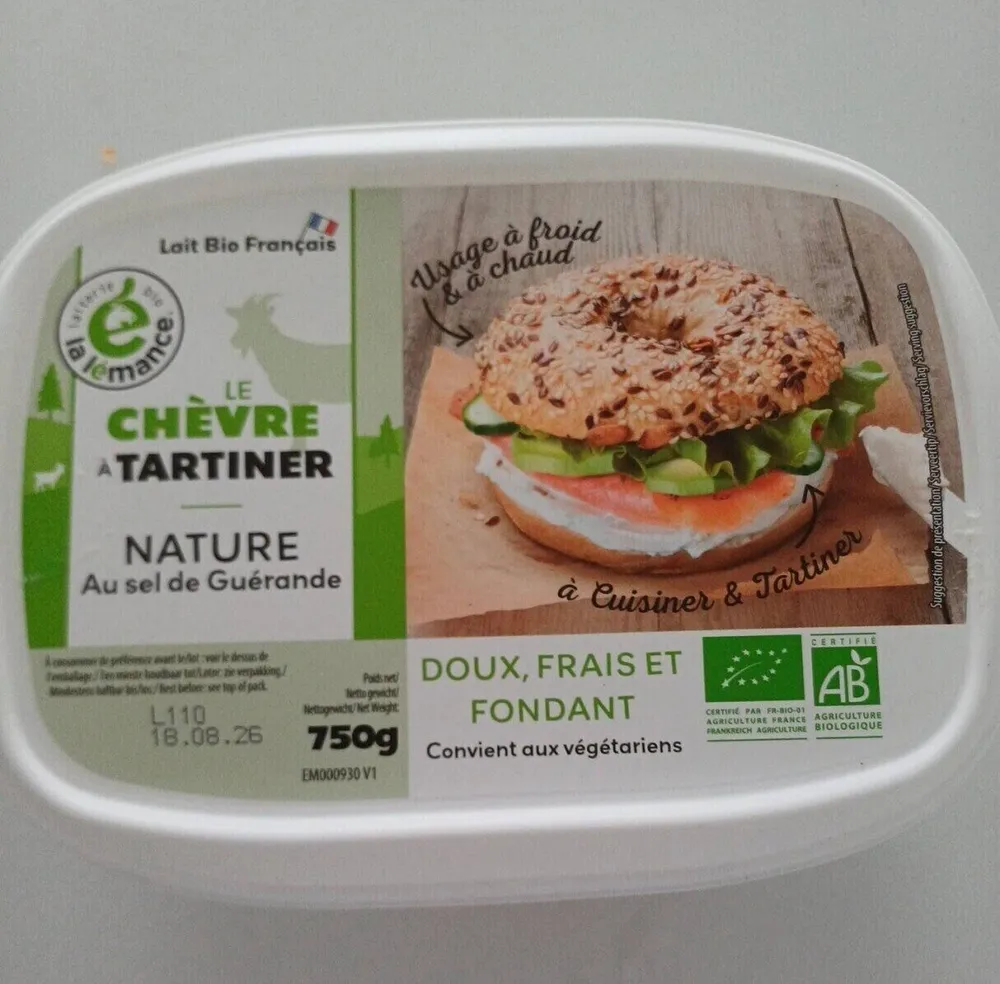 Le chèvre à tartiner
