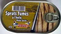 Sprats fumés à l'huile