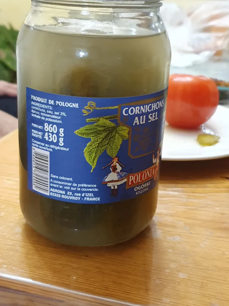 Cornichons au Sel