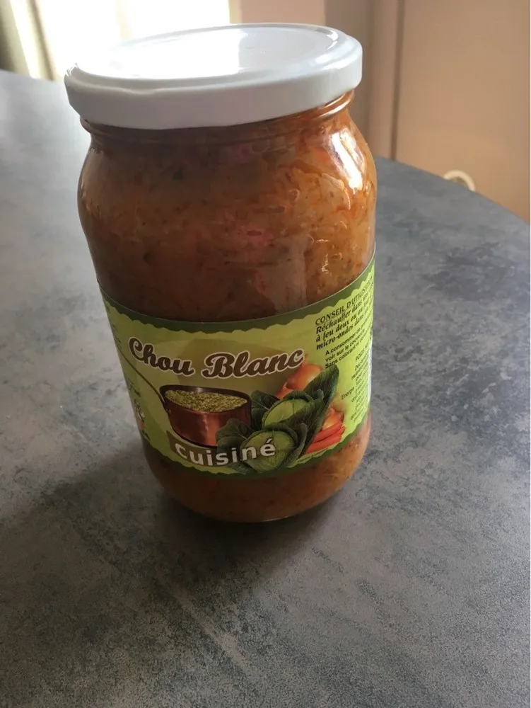 Chou blanc cuisiné