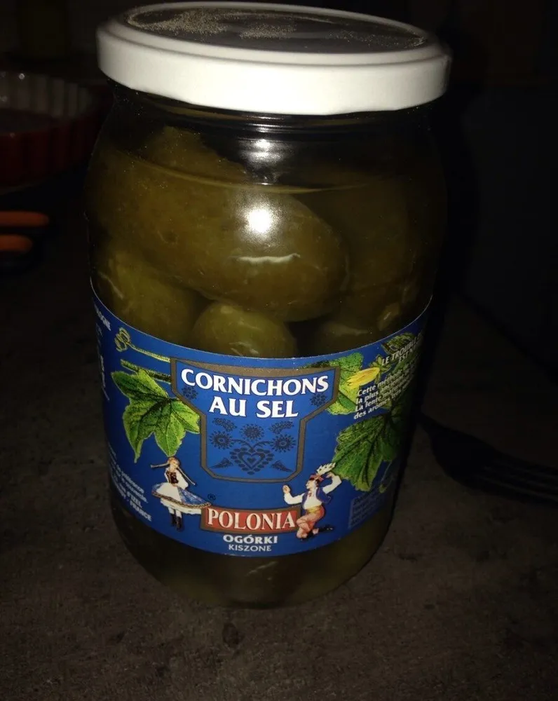 Cornichons au sel