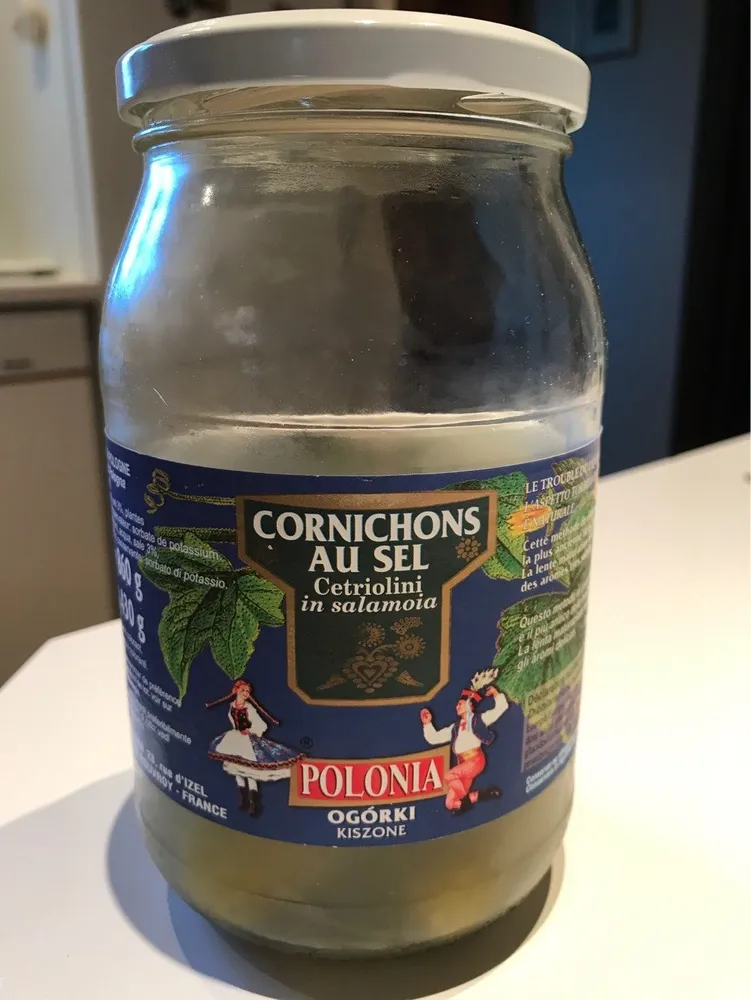 Cornichons au sel
