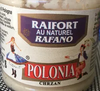 Raifort au naturel
