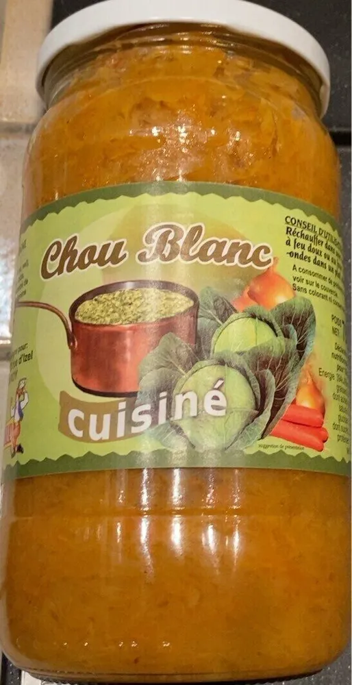 Chou blanc cuisiné