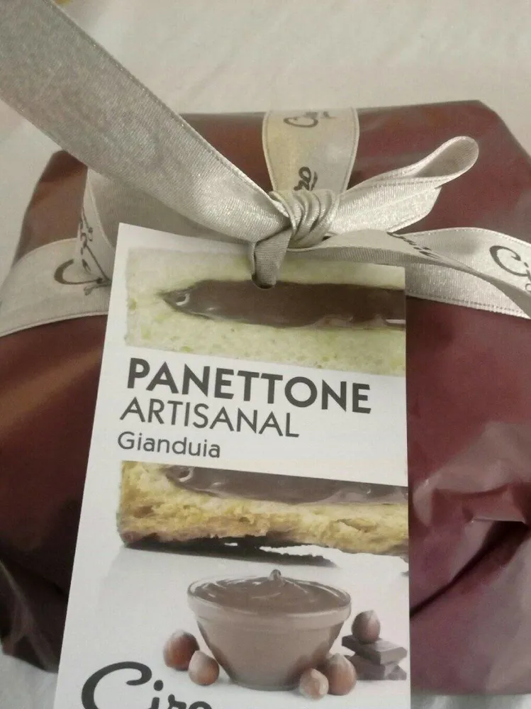 Panettone artisanale Gianduia