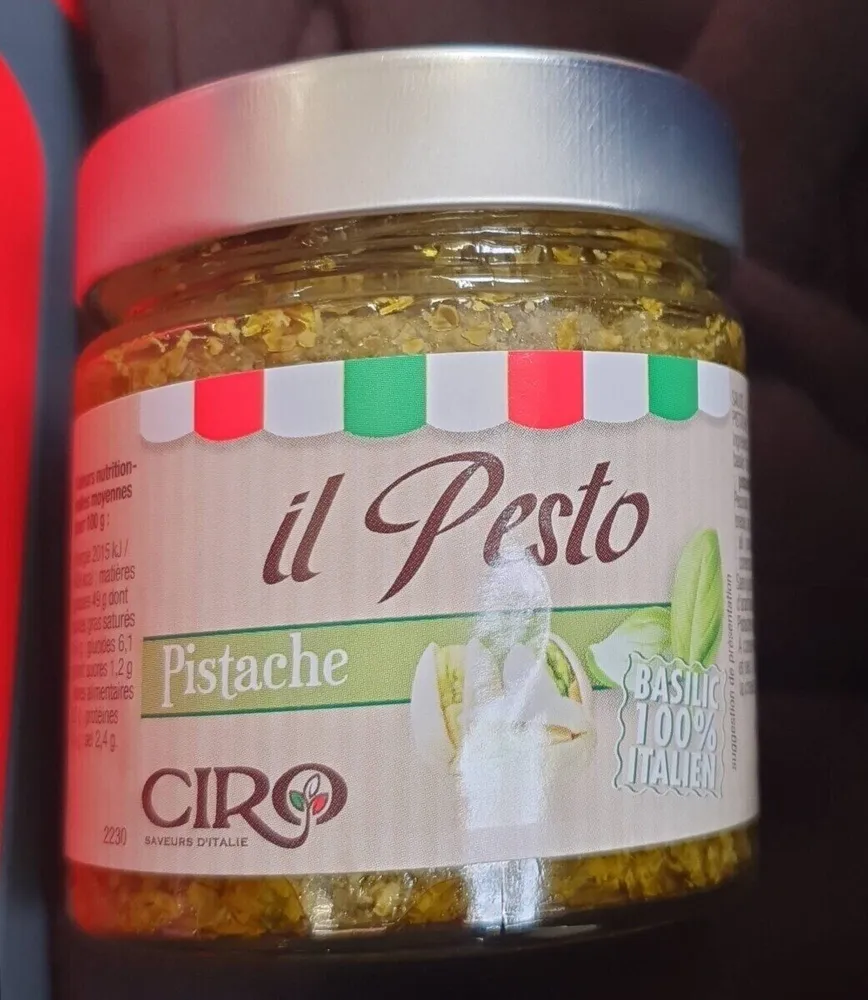 Pesto pistache