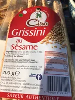 Grissini au sesame