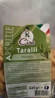 Taralli croquants au romarin