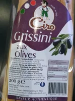 Grissini aux olives