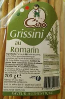 Grissini au romarin