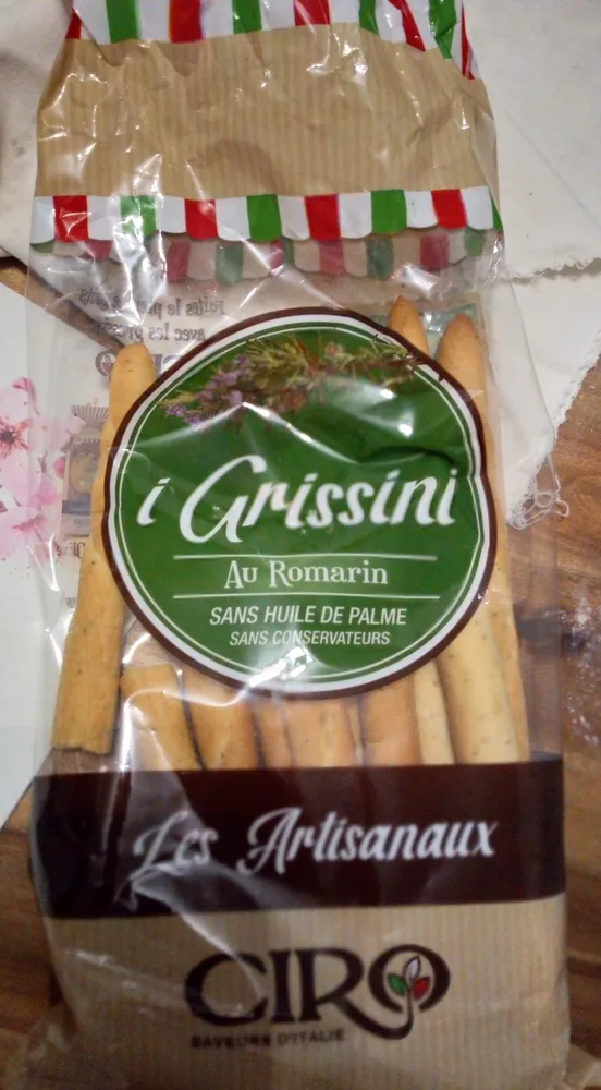I Grissini - les Artisanaux -  romarin