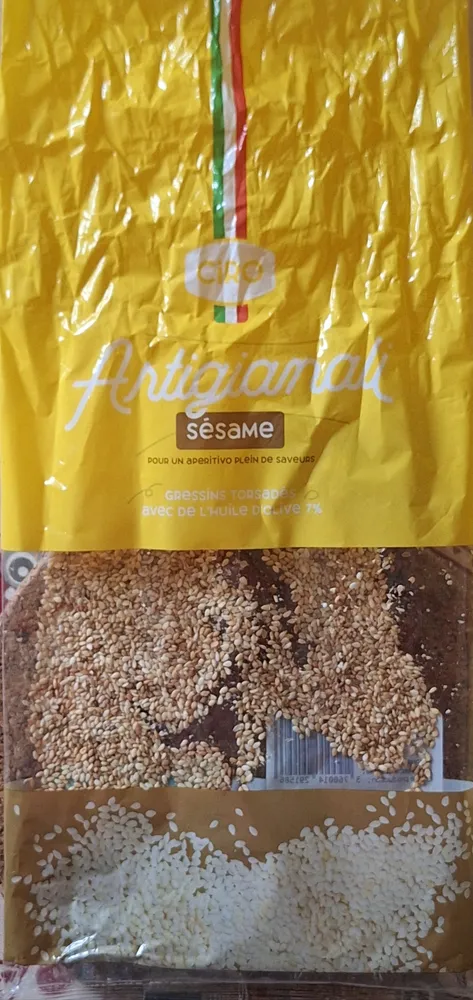 Gressins artigianali sésame
