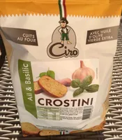Crostini Ail et Basilic