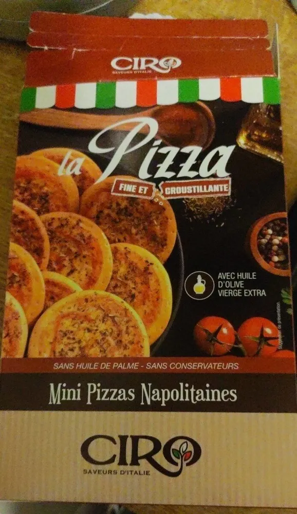 Mini pizza napolitaine