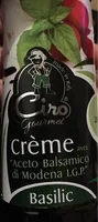 Creme balsamico basiliqut