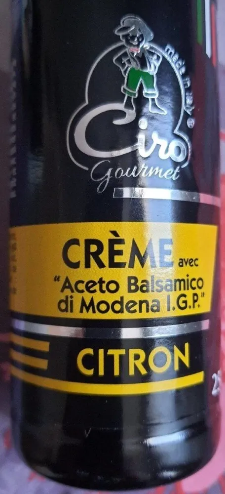 crème citron