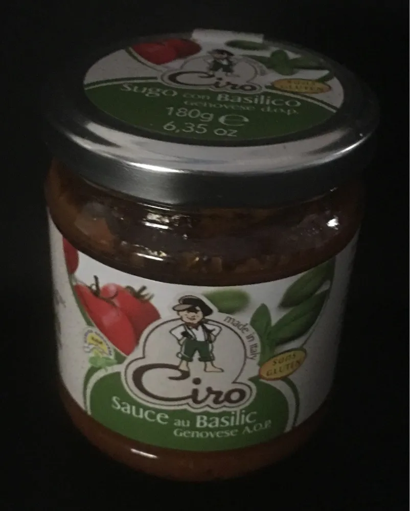 Sauce au basilic