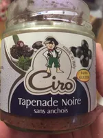 Tapenade noire sans anchois