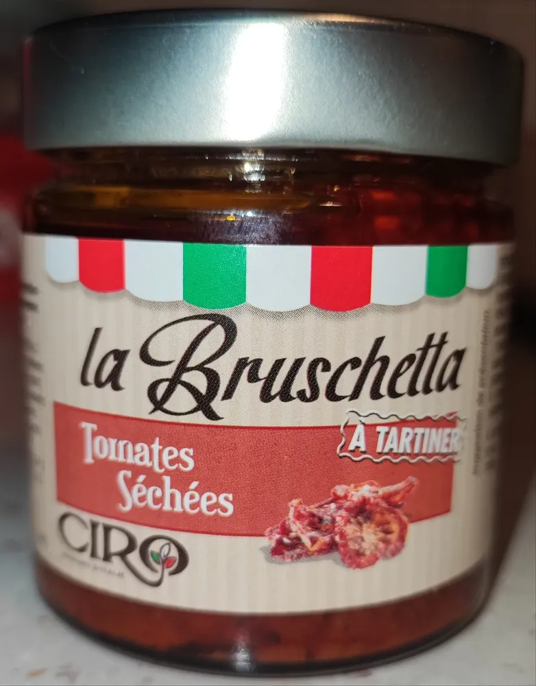 Sauce tomates séchées (à tartiner)