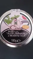 Sauce Pesto avec " Aceto Balsamico di Modena I.G.P."