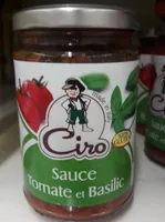 Sauce tomate et basilic