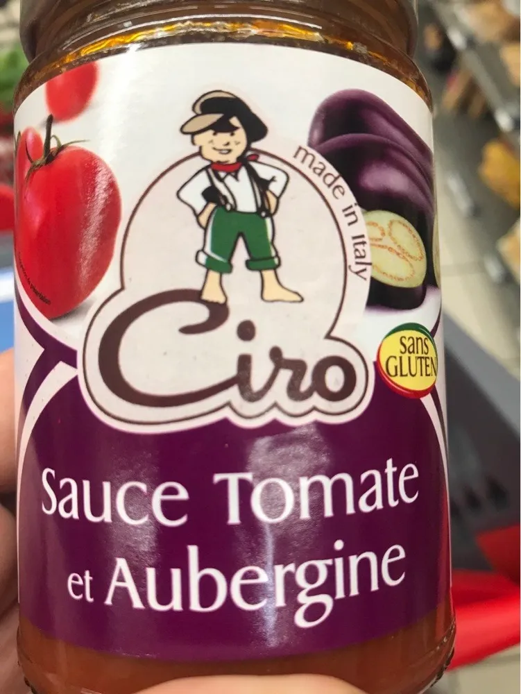 Sauce tomate et aubergine