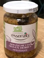 Bruschetta olives noires