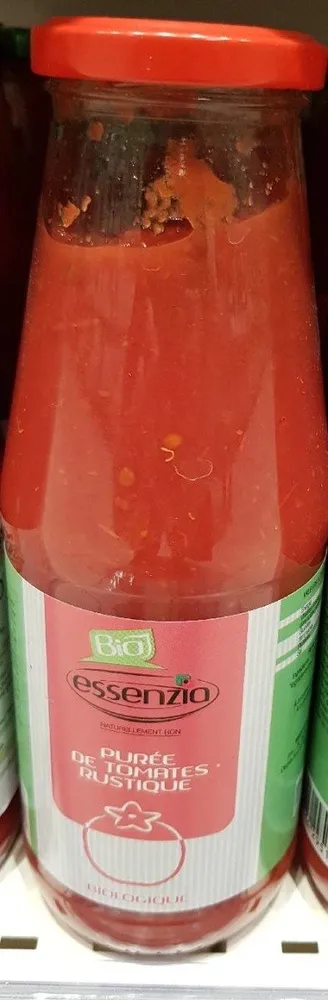 Purée de tomates rustique