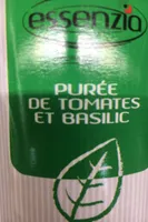 Purée de tomates et basilic