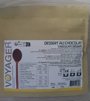 Dessert au chocolat lyophilisé
