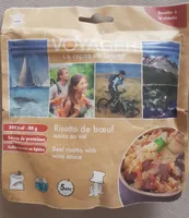 Risotto de boeuf sauce au vin