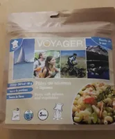 Pâtes au saumon et légumes