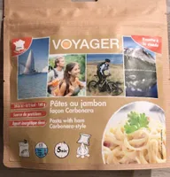 Pates au jambon facon carbonara