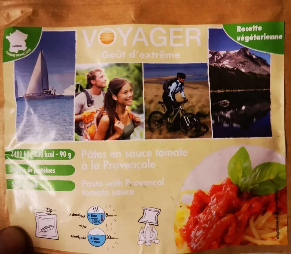 VOYAGER Pâte à la provençal