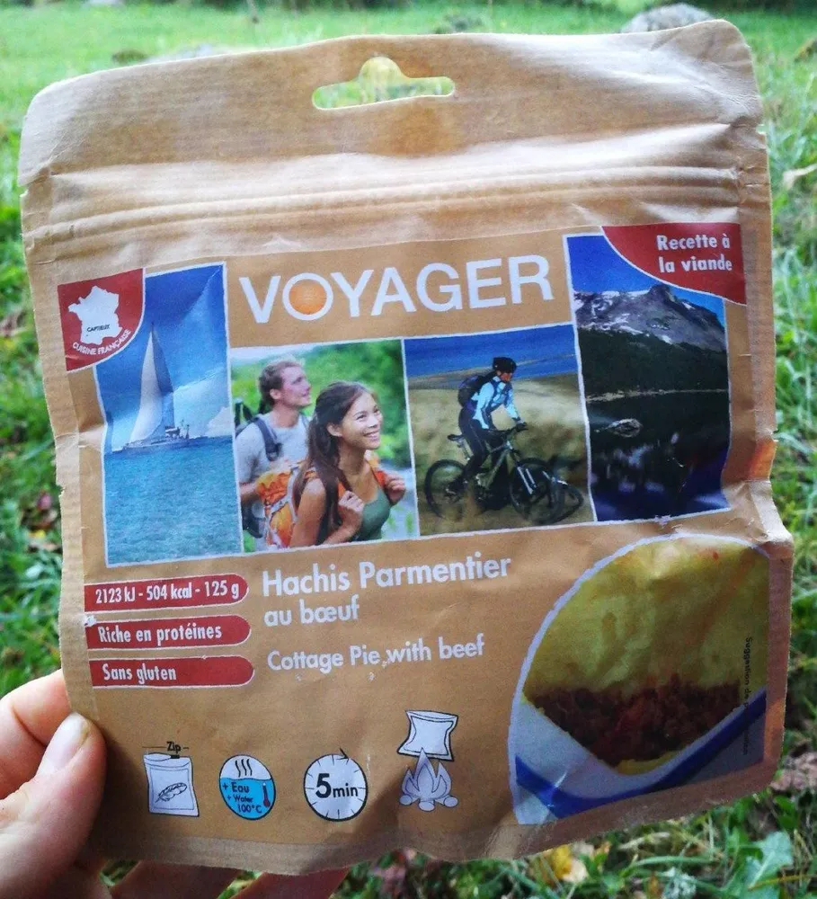 Hachis parmentier au bœuf déshydraté