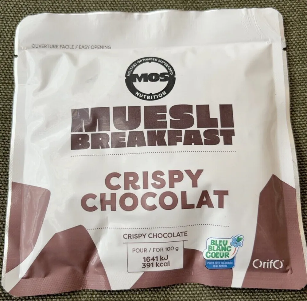 Muesli breakfast