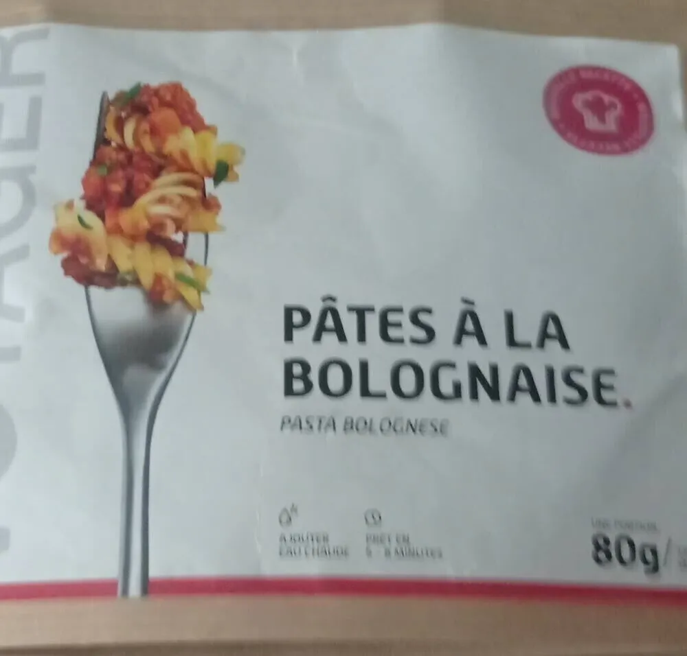 Pâtes à la bolognaise