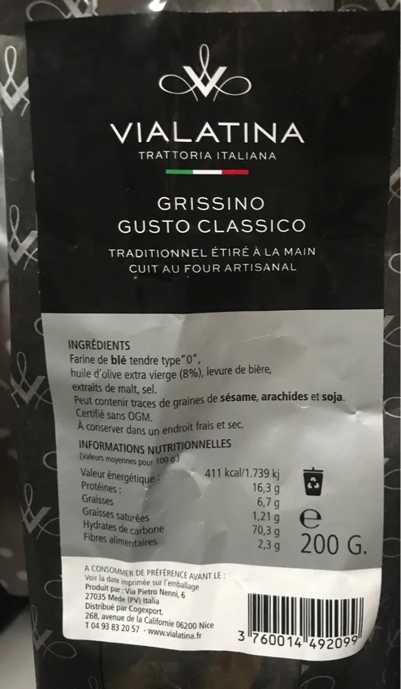 Grissino gusto classico