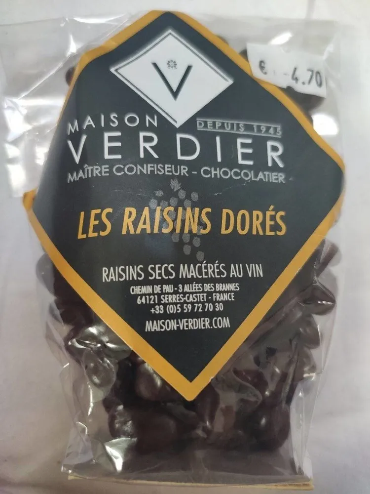 Les raisins dorés