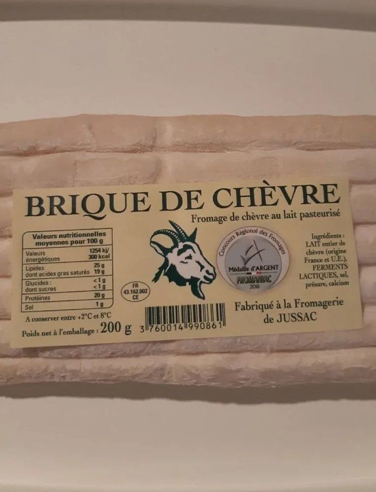 Brique de chèvre