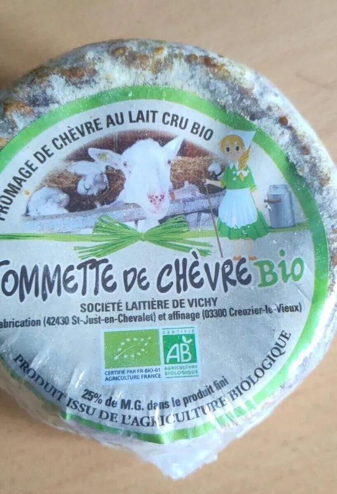 Tomette de chèvre bio